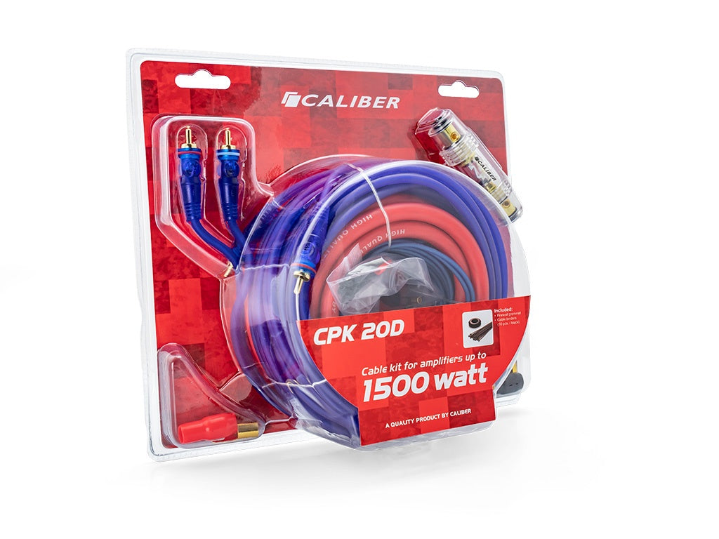 Caliber CPK20D versterker aansluitset – officiële detailfoto 2