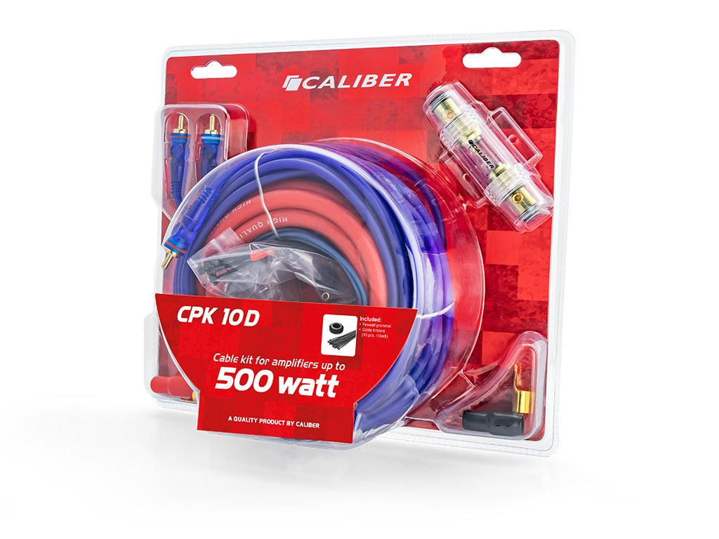 Caliber CPK10D versterker aansluitset – officiële detailfoto 2