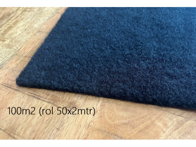 Opti Parts - Bekledingsstof 50mtr x 200cm zwart (100m2) stretch - Auto-accessoires - artikel 000084 HQ STRETCH - afbeelding 2