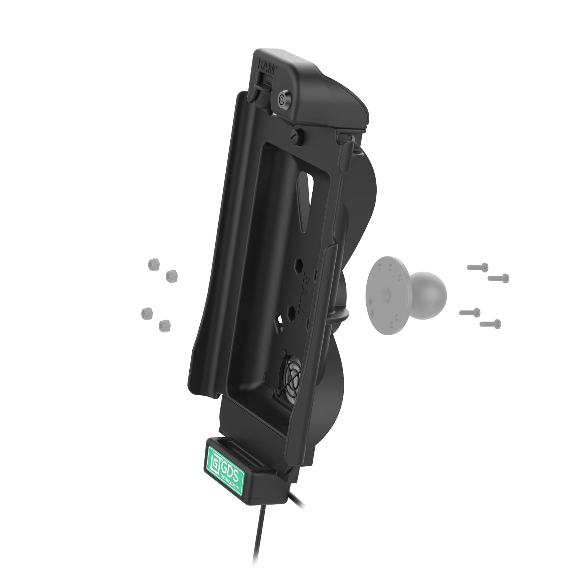 GDS® Cool-Dock™ met USB-C 3.1 voor Samsung Tab A 10.1 SM-T510 vergrendelen - RAM Mounts RAM-GDS-DOCKLF-SAM65CU afbeelding 7