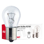 Halogeenlampen P21W BA15s 24V 10st AMiO 01006 - AMiO 01006 - afbeelding 3