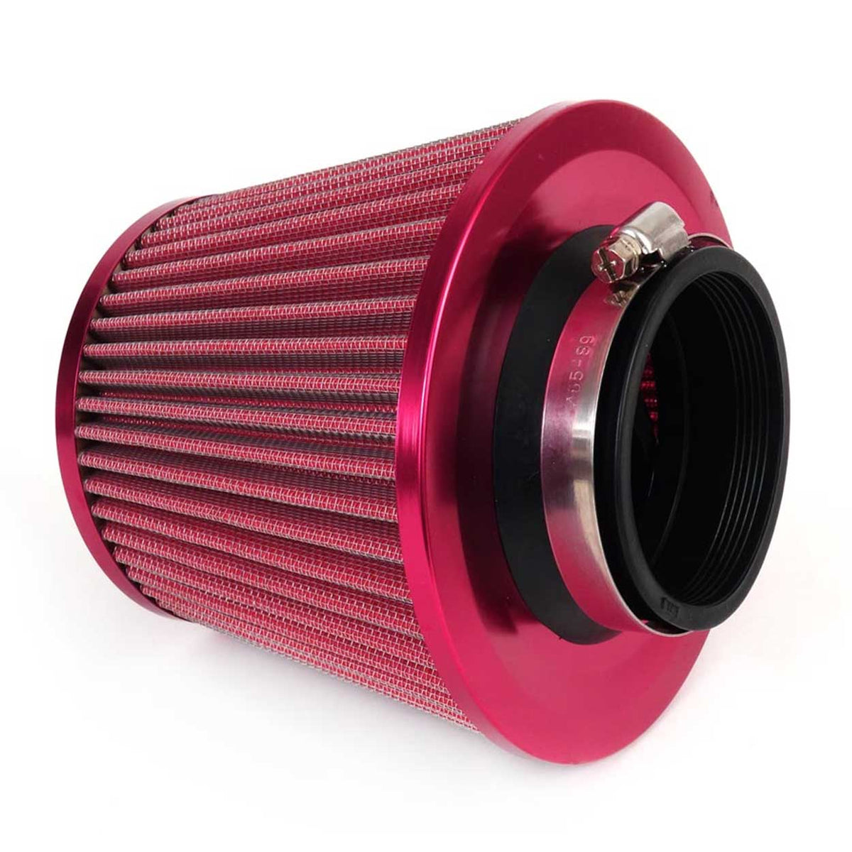 Car Air Conical Filter rood, universeel, 3 montageadapters AMiO 01042 - AMiO 01042 - afbeelding 2