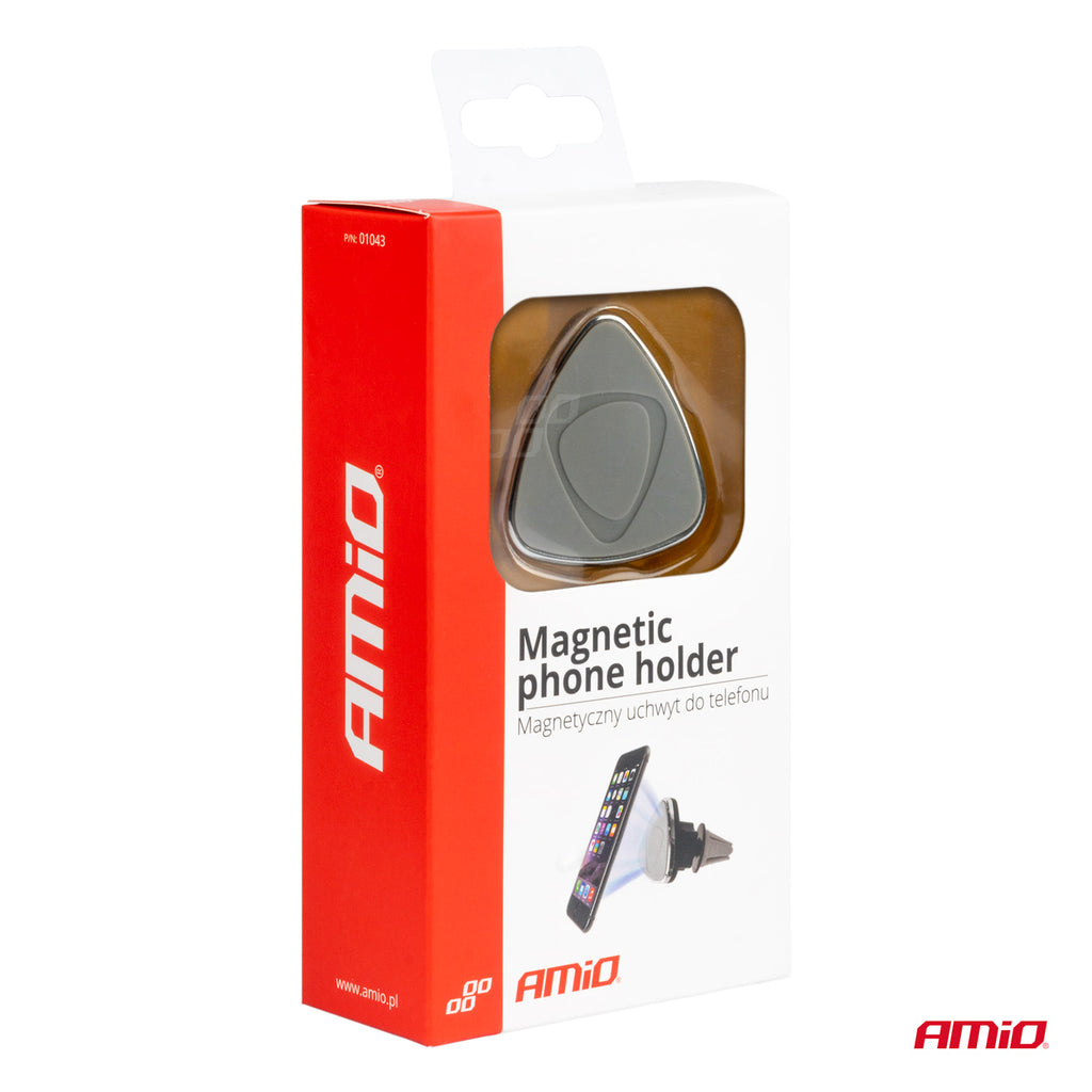 Magnetische telefoonhouder HOLD-01 AMiO 01043 - AMiO 01043 - afbeelding 6