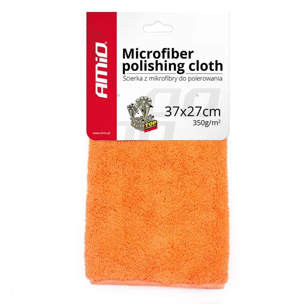 Microvezel poetsdoek 37x27cm 350g/m2 AMiO 01047 - AMiO 01047 - afbeelding 2