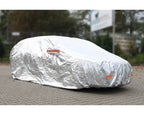 Autohoes met ritssluiting, reflecterend, 120gr + katoen, Zilver, maat: SUV/VAN XL