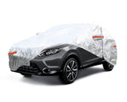 Autohoes met ritssluiting, reflecterend, 120gr + katoen, Zilver, maat: SUV/VAN L