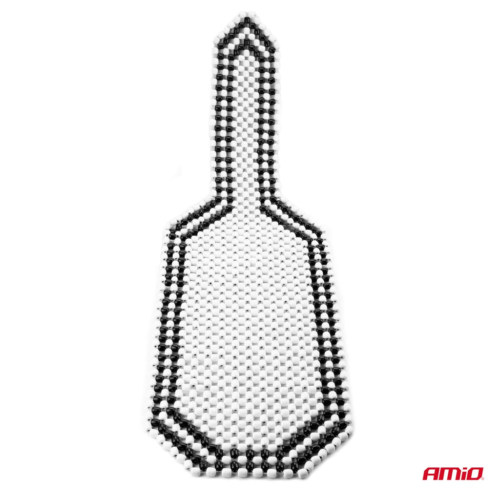 Zitmat, lang, zwart met beige afwerking AMiO 01124 - AMiO 01124 - afbeelding 2