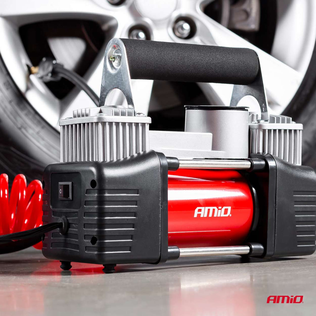 Auto Luchtcompressor 2cilinder 12V HQ Acomp-04 AMiO 01136 - AMiO 01136 - afbeelding 11