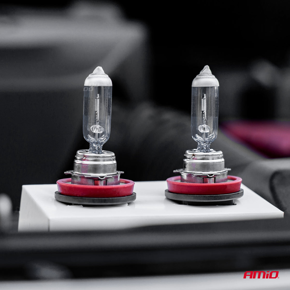 Halogeenlamp H11 12V 55W UV-filter (E8) AMiO 01159 - AMiO 01159 - afbeelding 8