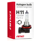 Halogeenlamp H11 12V 55W UV-filter (E8) AMiO 01159 - AMiO 01159 - afbeelding 5