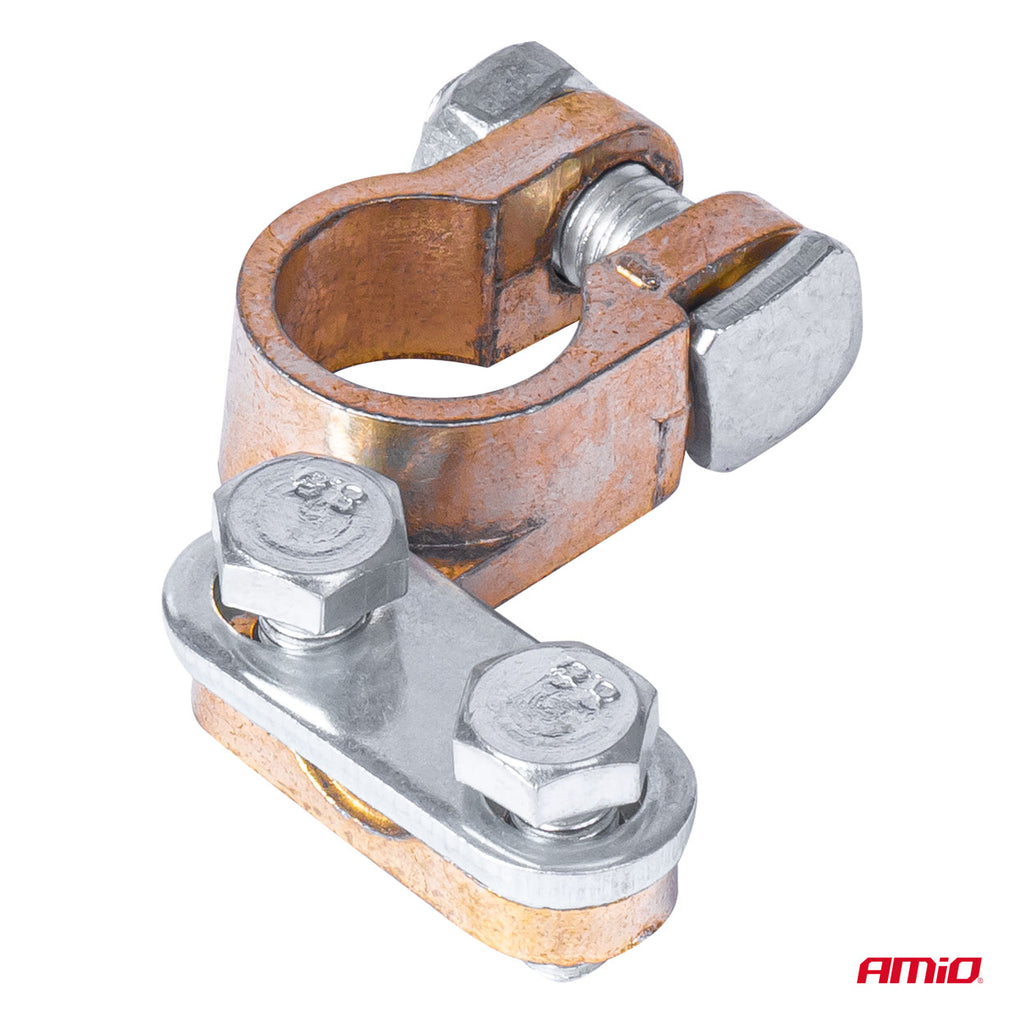 Messing accupolen 600AMP, 2 stuks. AMiO 01161 - AMiO 01161 - afbeelding 2