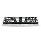 Kentekenplaat Frame - zilver AMiO 01163 - AMiO 01163 - afbeelding 1