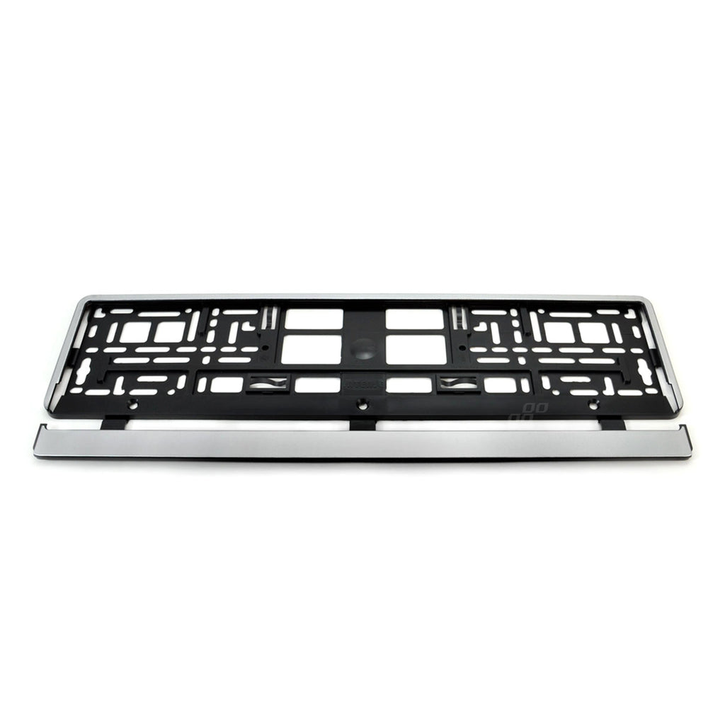 Kentekenplaat Frame - zilver AMiO 01163 - AMiO 01163 - afbeelding 2