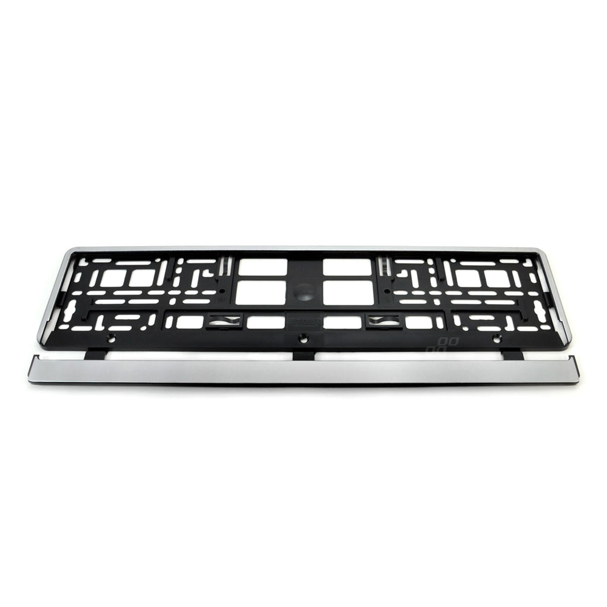 Kentekenplaat Frame - zilver AMiO 01163 - AMiO 01163 - afbeelding 2