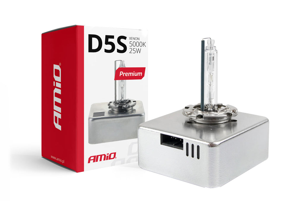 Xenon Lamp D5S 5000K AMiO PREMIUM 01220 - AMiO 01220 - afbeelding 1