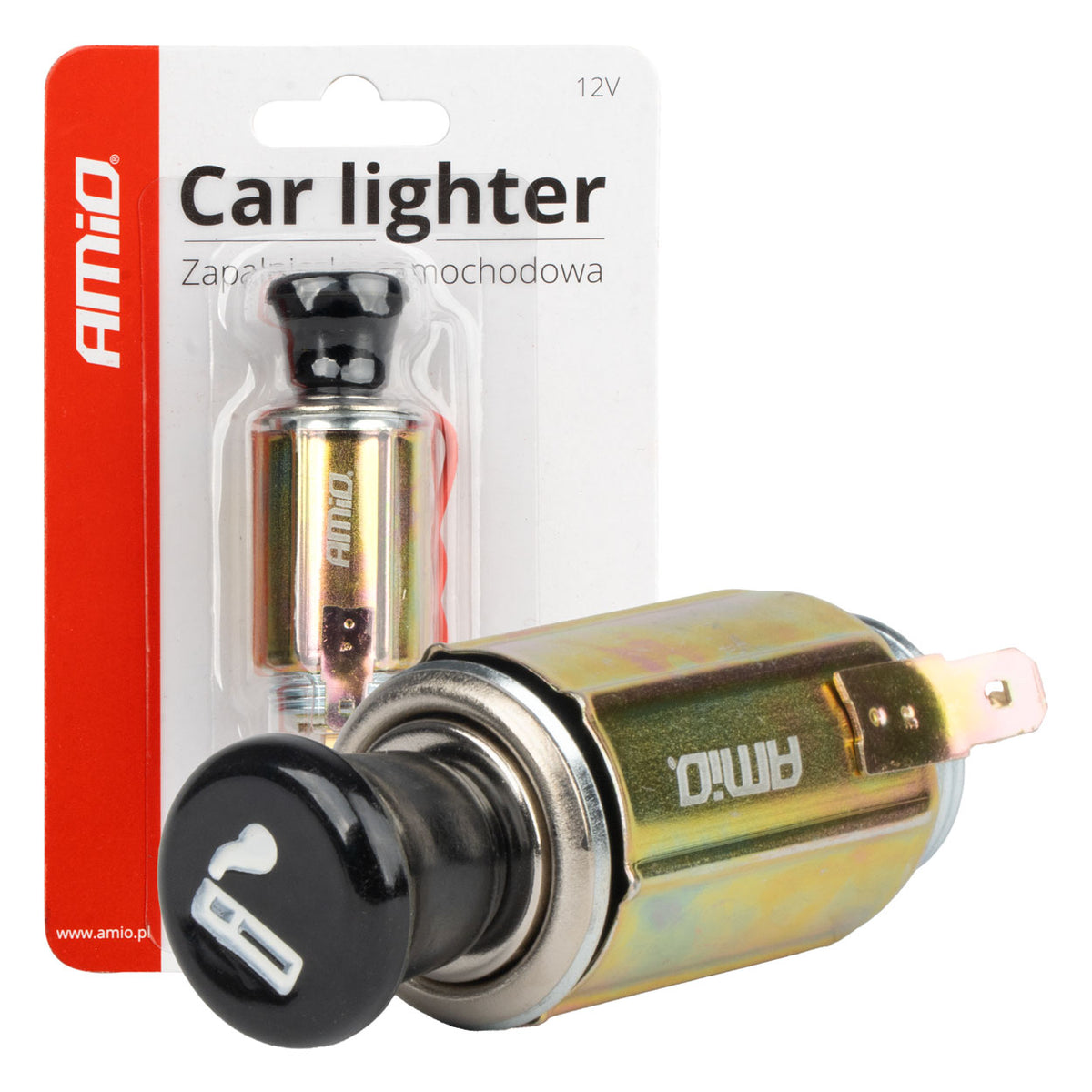Aansteker stopcontactenset 12V CLI-04 AMiO 01261 - AMiO 01261 - afbeelding 1