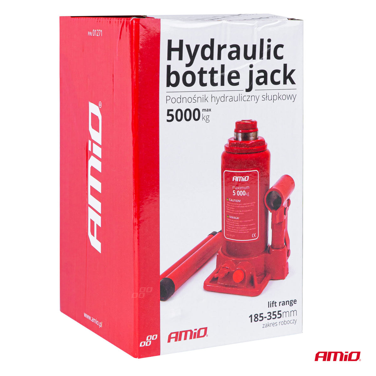 Fles Hydraulische krik 5T AMiO 01271 - AMiO 01271 - afbeelding 6