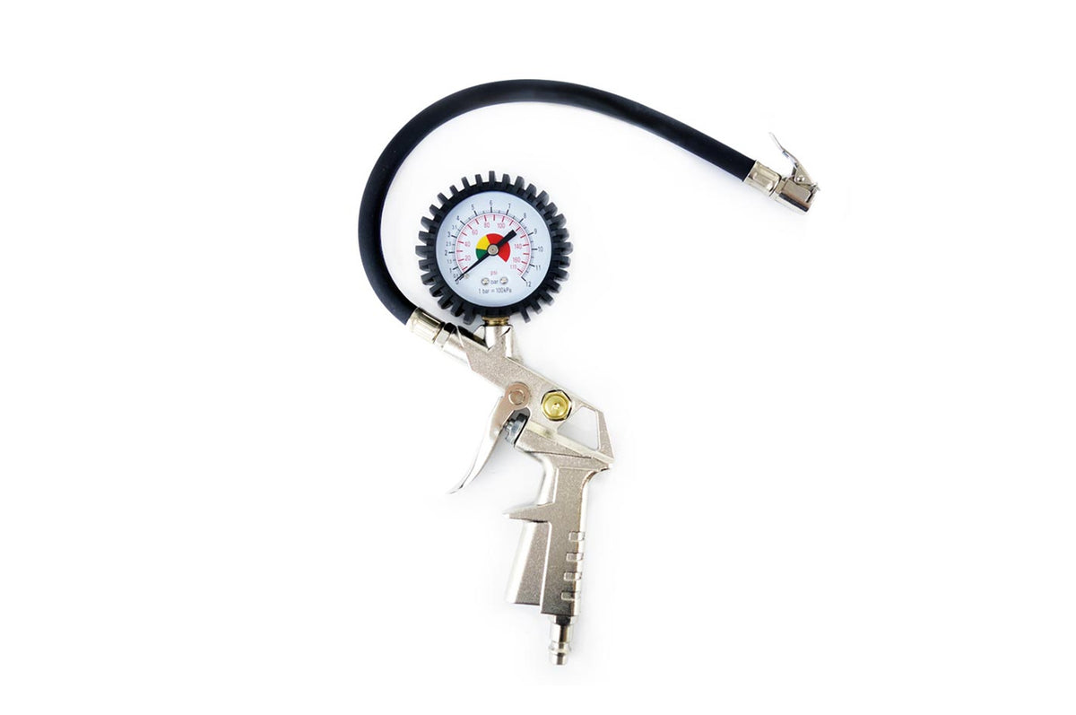 Luchtcompressorpistool met manometer AMiO 01279 - AMiO 01279 - afbeelding 1