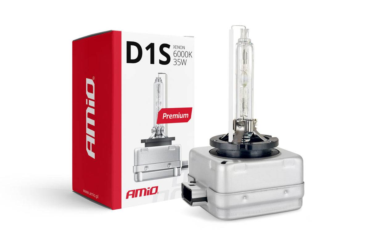 Xenon Lamp D1S 6000K AMiO PREMIUM 01409 - AMiO 01409 - afbeelding 1