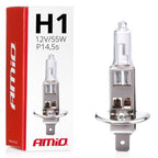 Halogeenlamp H1 12V 55W AMiO 01484 - AMiO 01484 - afbeelding 3