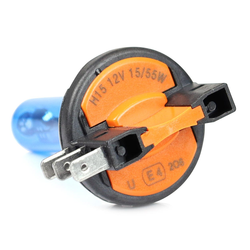 Halogeenlamp H15 12V 55W Super Wit AMiO 01492 - AMiO 01492 - afbeelding 4