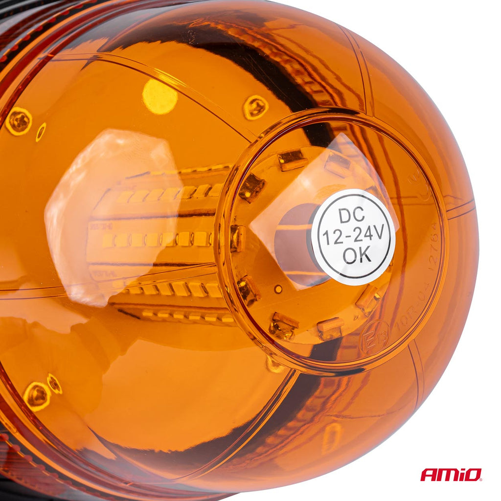 LED Waarschuwingslamp W09M MAG/3 BOLT, ECE R10 80LED 12/24V IP56 AMiO 01502 - AMiO 01502 - afbeelding 2
