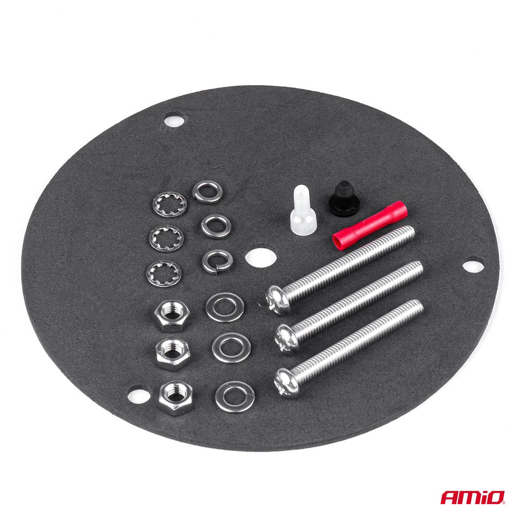 LED Waarschuwingslamp R10 12V 24V W14M AMiO 01503 - AMiO 01503 - afbeelding 4