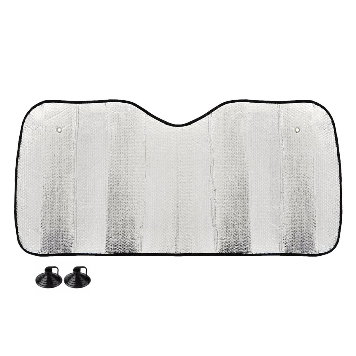 Zonnekap - 130x60 cm - zilver, PE Bubble AMiO 01531 - AMiO 01531 - afbeelding 4