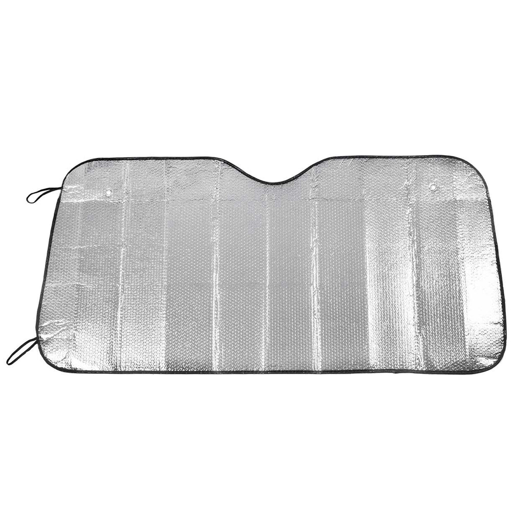 Zonnekap - 145x70 cm - zilver, PE Bubble AMiO 01532 - AMiO 01532 - afbeelding 1
