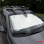 Zonnekap - 145x70 cm - zilver, PE Bubble AMiO 01532 - AMiO 01532 - afbeelding 6