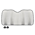 Zonnescherm - 150x80 cm - zilver, PE Bubble AMiO 01533 - AMiO 01533 - afbeelding 1