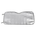 Zonnescherm - 130x60 cm - zilver, EPE-schuim AMiO 01536 - AMiO 01536 - afbeelding 1