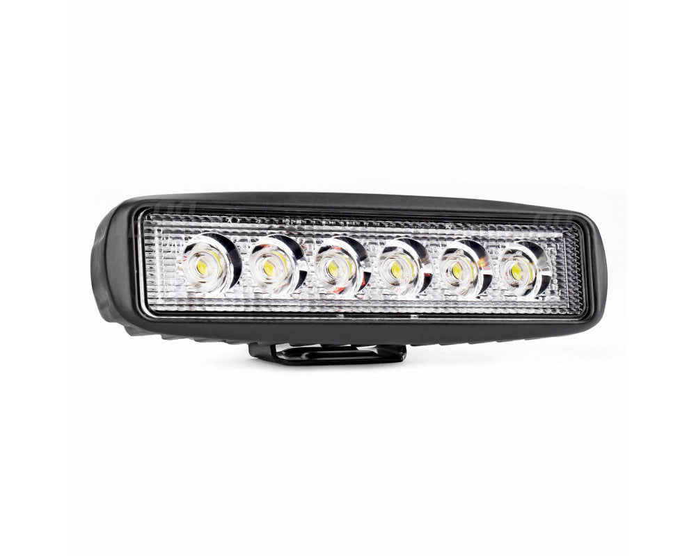 Werklamp AWL01 6 LED FLAT 9-60V, afm 160x43x42mm