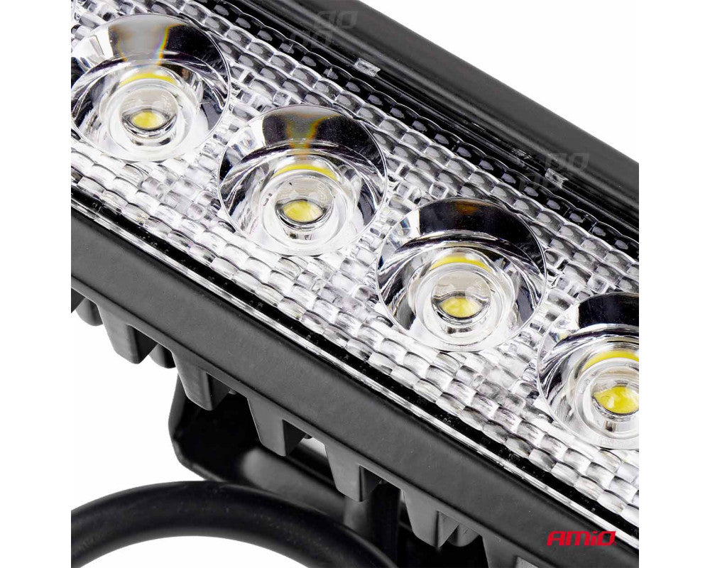 Werklamp AWL01 6 LED FLAT 9-60V, afm 160x43x42mm