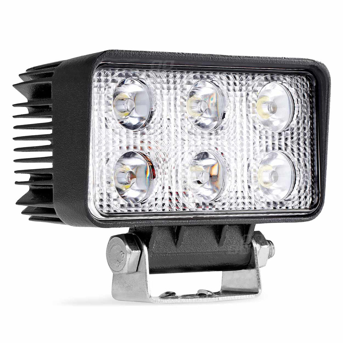 Werklamp AWL02 6 LED FLAT 9-60V AMiO 01613 - AMiO 01613 - afbeelding 1