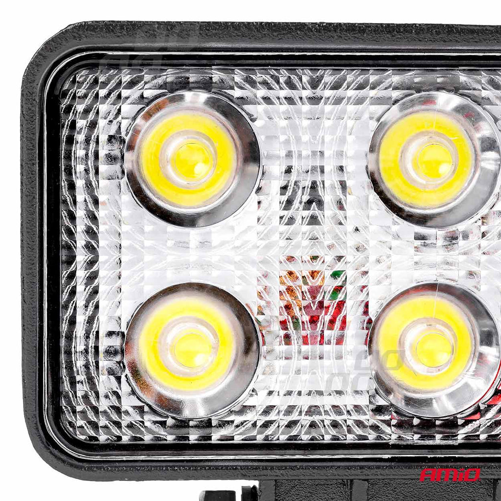Werklamp AWL02 6 LED FLAT 9-60V AMiO 01613 - AMiO 01613 - afbeelding 3