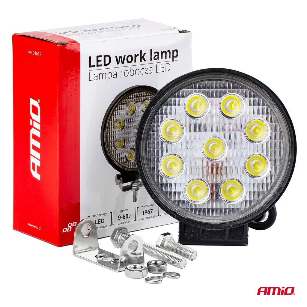 Werklamp AWL04 9 LED FLOOD 9-60V AMiO 01615 - AMiO 01615 - afbeelding 8