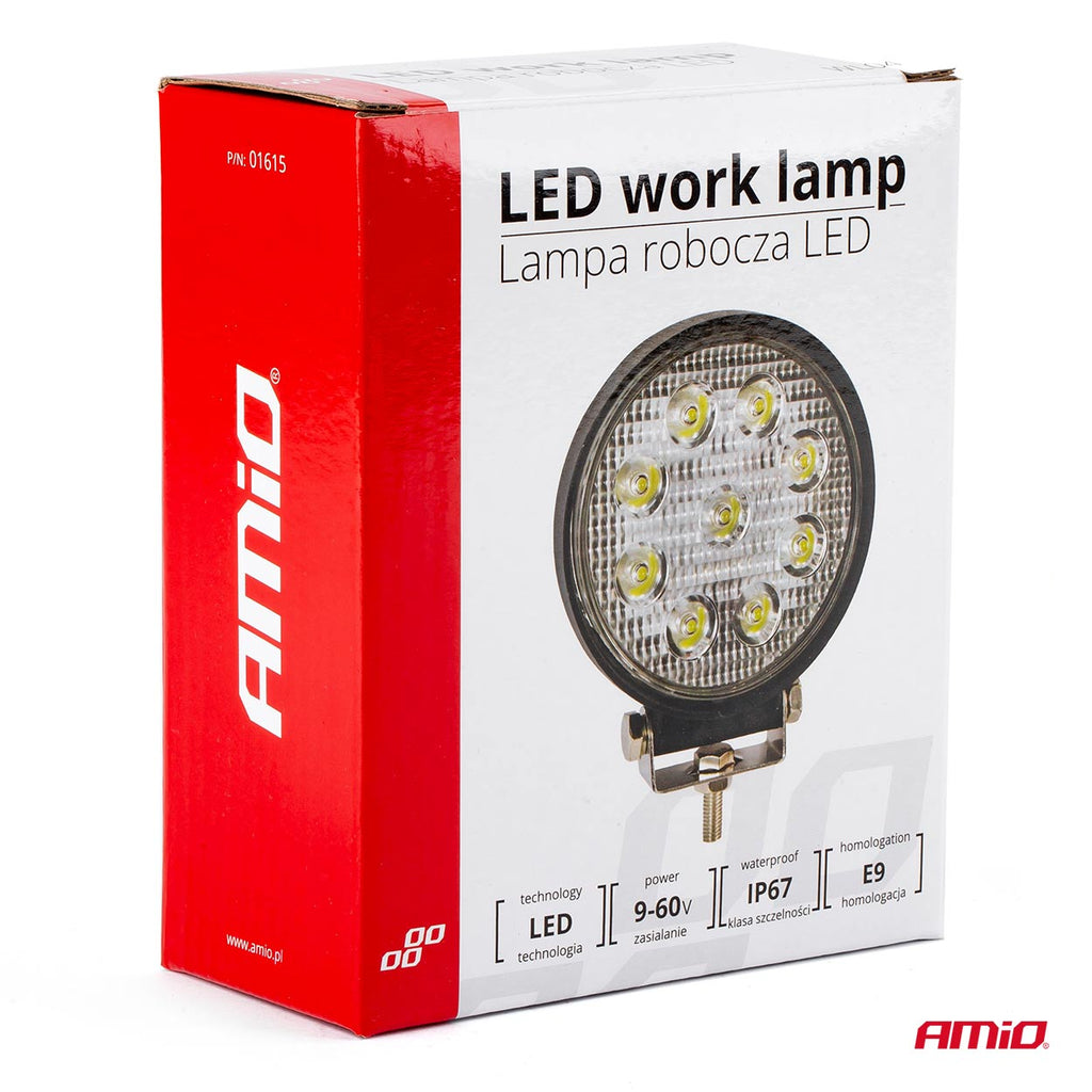 Werklamp AWL04 9 LED FLOOD 9-60V AMiO 01615 - AMiO 01615 - afbeelding 9