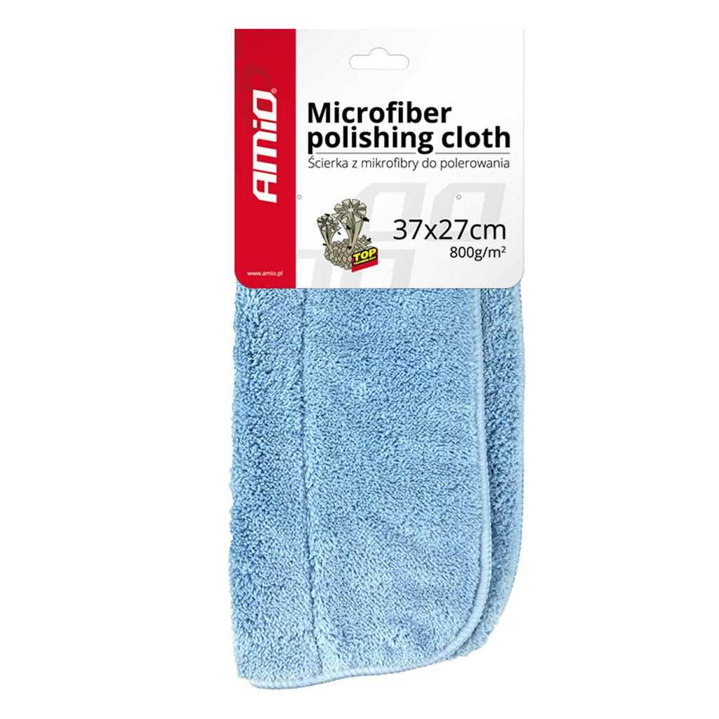 Microvezel poetsdoek 37x27cm 800g/m2 AMiO 01620 - AMiO 01620 - afbeelding 2
