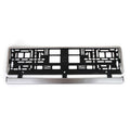 Kentekenplaat Frame - zilveren borstel AMiO 01646 - AMiO 01646 - afbeelding 1