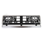 Kentekenplaat Frame - zilveren borstel AMiO 01646 - AMiO 01646 - afbeelding 1