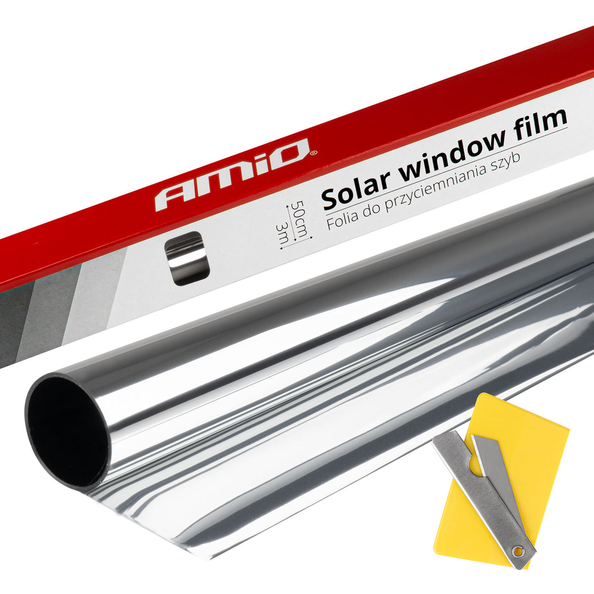 Solar Raamfolie Donker Zilver 0,5x3m (15%) AMiO 01658 - AMiO 01658 - afbeelding 5