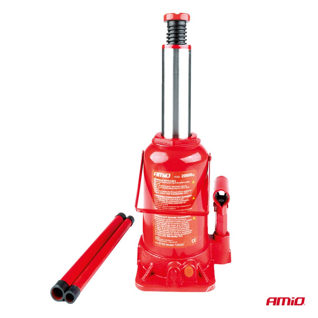 Fles Hydraulische krik 20T AMiO 01702 - AMiO 01702 - afbeelding 2