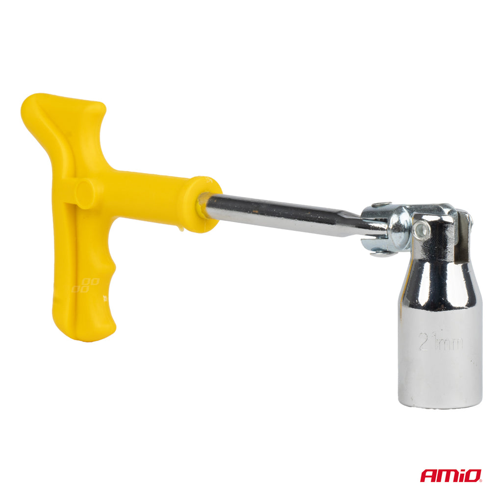 Bougiesleutel 21mm SPW-21 AMiO 01720 - AMiO 01720 - afbeelding 2
