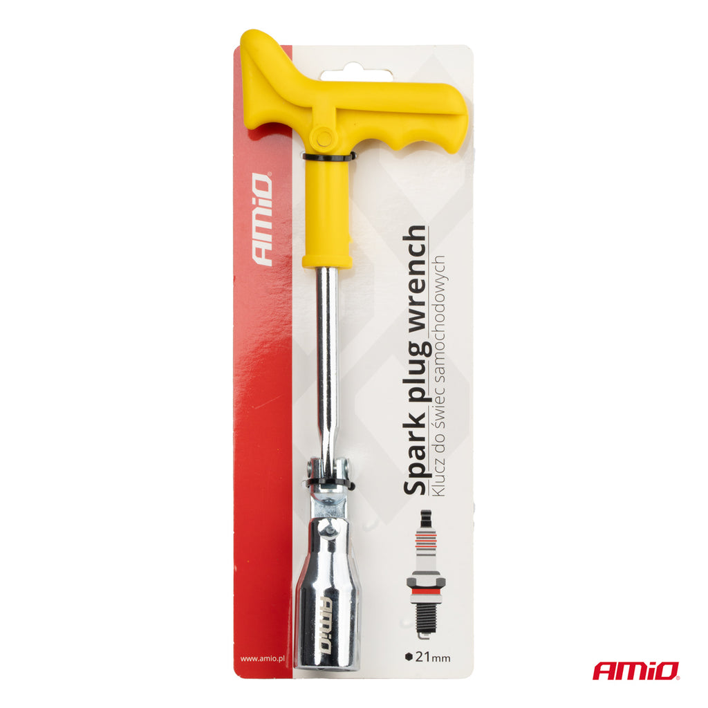 Bougiesleutel 21mm SPW-21 AMiO 01720 - AMiO 01720 - afbeelding 4