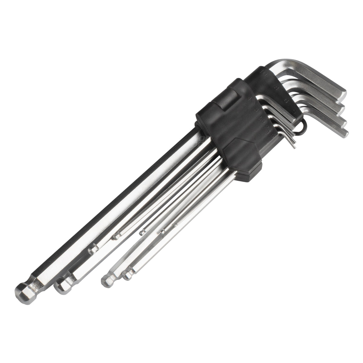 IMBUS sleutel LANG 230mm 9 stuks IKL AMiO 01721 - AMiO 01721 - afbeelding 1