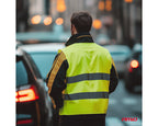 Veiligheidsvest geel met certificaat
