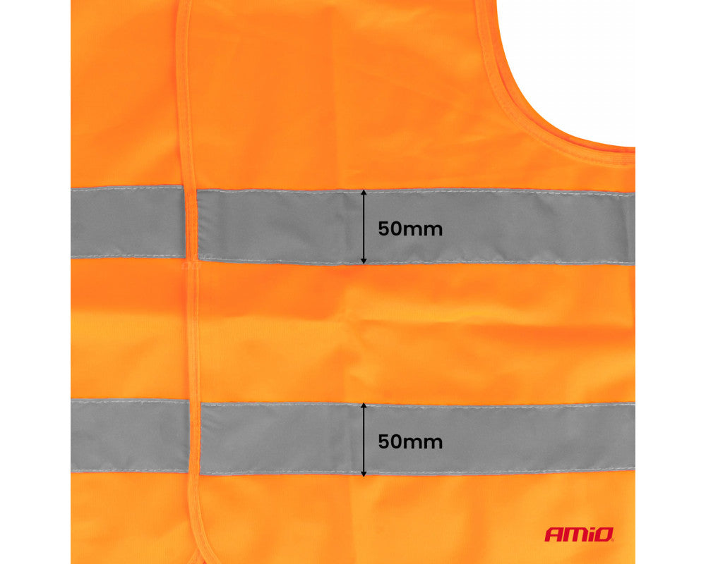 Veiligheidsvest oranje met certificaat