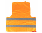 Veiligheidsvest oranje met certificaat