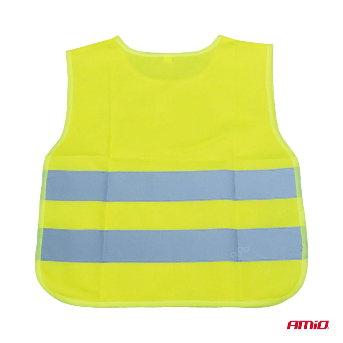 Veiligheidsvest voor kinderen geel met certificaat AMiO 01736 - AMiO 01736 - afbeelding 3